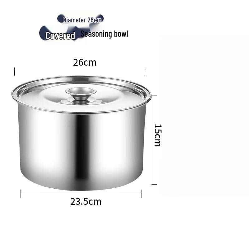 MOLUONA 304 Stainless Steel Mixing Bowls with Lids (Set of 2)