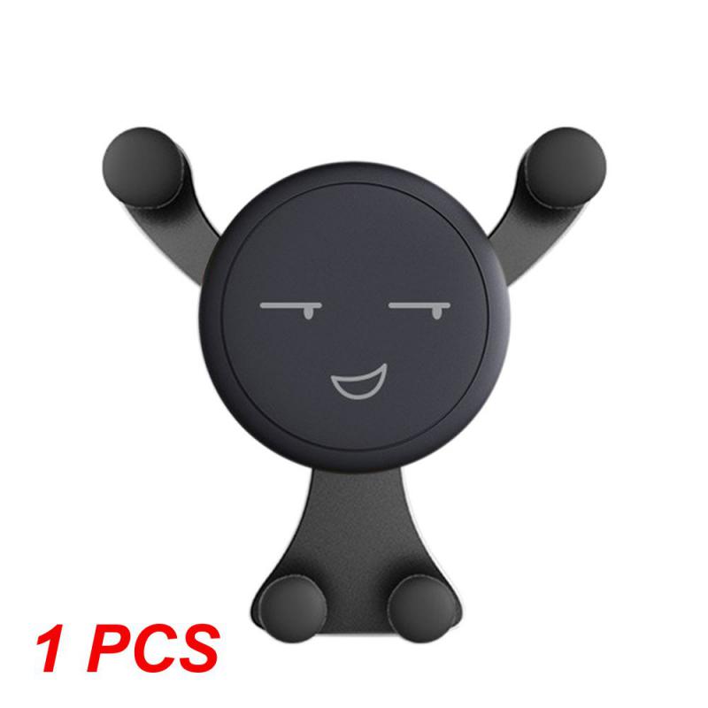 2PCS Smartphone Bracket 360 Degree Multifunctional Smile Face Mount For 12 Max Car Accessories