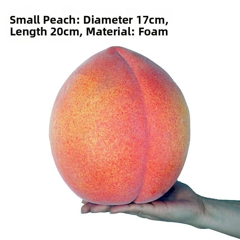 Large Size Simulation Fruit Vegetable Pumpkin Model Kitchen Cabinet Decoration Children's Photography Toy Realistic Strawberr...
