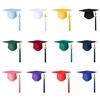 Cappello da Cerimonia per Adulti Tessuto Traspirante Leggero per Laurea 2026 Uso Formale Comodo