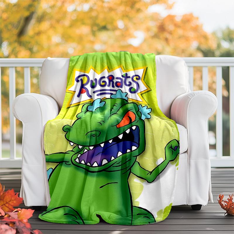 Rugrats Printed Throw Blanket—soft,warm;versatile Blanket for All Seasons—perfect As &air-conditioning Throw,nap Blanket