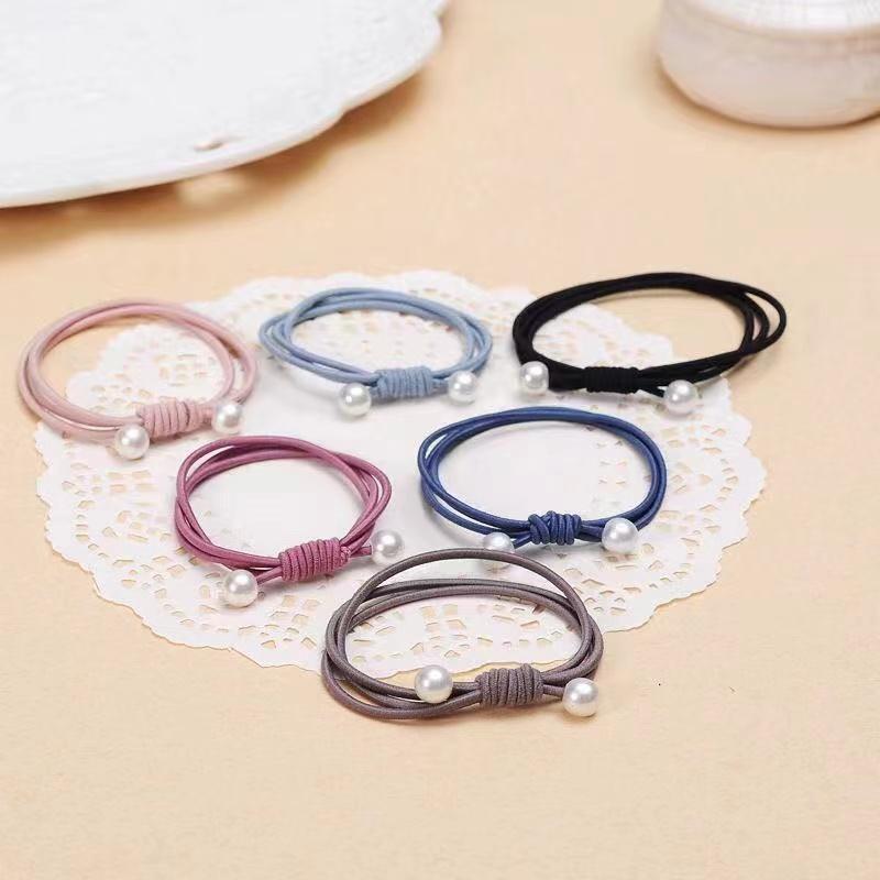 1PC Einfache Knoten Elastische Haarbänder für Mädchen Böhmischen Stirnband Scrunchy Koreanische Kinder Haar Zubehör