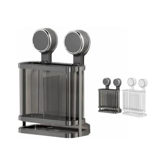 Hashitate Chopstick Rest, Chopstick Holder, Wall Mount, Draining, Suction Cup, Spoon Rack, Cutlery Stand, Easy Installation, Kitchen Utensil Storage,