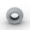 Non-Toxic Moc 1Pcs 45892 Tire 81.6X38 Balloon Building Blocks Kit High-Tech Wheel Bricks Particle Diy Toys Children Birthday Kid Gifts