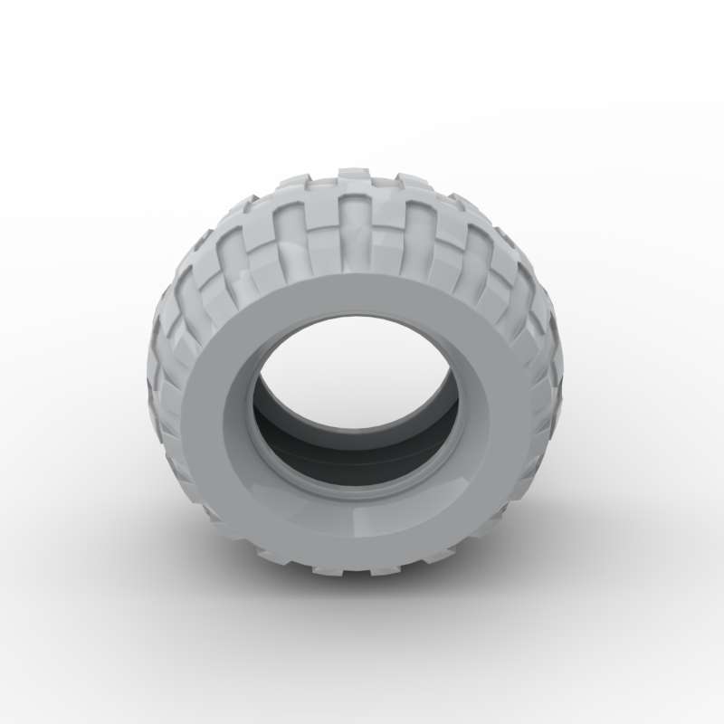 Non-Toxic Moc 1Pcs 45892 Tire 81.6X38 Balloon Building Blocks Kit High-Tech Wheel Bricks Particle Diy Toys Children Birthday Kid Gifts