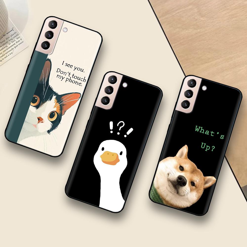 For Samsung Galaxy S21 Plus Case S21 ULTRA Soft Silicon TPU Back Cover For Samsung Galaxy S21 FE Case S 21 Protective Shell Bags