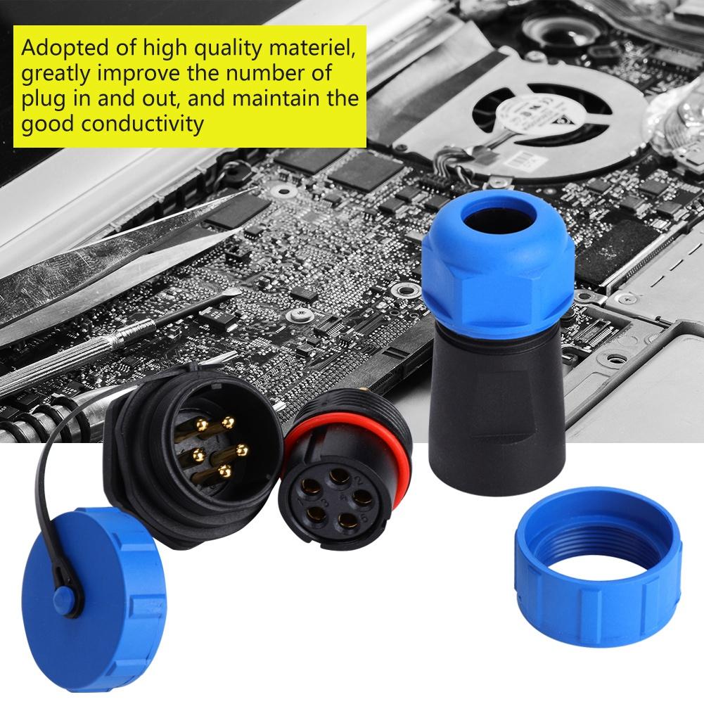 IP68 SP21 2Pin 3Pin 4Pin 5Pin 6Pin 7Pin 9Pin Waterproof Aviation Plug Socket Connector