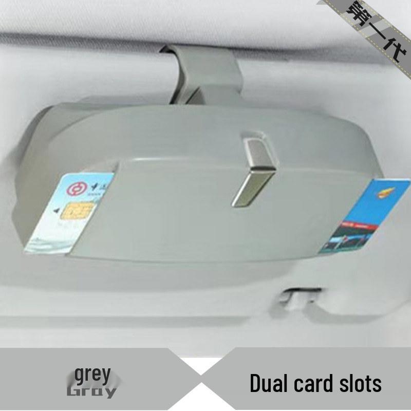 Creative Car Visor Glasses Storage Clip - Multifunctional Holder for Bills, Cards, and Glasses