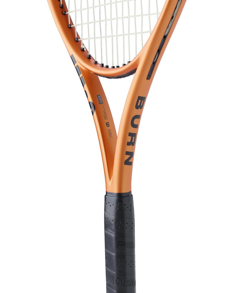 Wilson BURN 100S Hard Court Tennis Racket Grip Size 2 Orange WR199511U2 V6.0 [Frame Only]