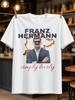 Franz Herunisexn Simply Lovely Portrait In Suit With Moustache And Playful Racing Humor Bold Trackside Unisex All Tshirt