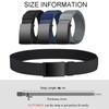 Newest Men's Belts Metal Buckle Automatic Tactical Belt Golf Canvas Workwear Casual Outdoor Military Training Pant Trousers Belt