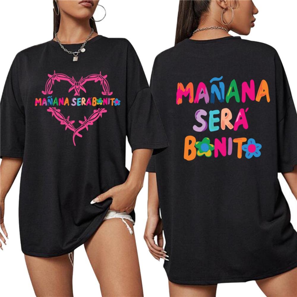 Karol G Bichota O-Neck T Shirt Men Women Casual Short Sleeve Tees Tops Streetwear Oversized Plus Size  top tee M