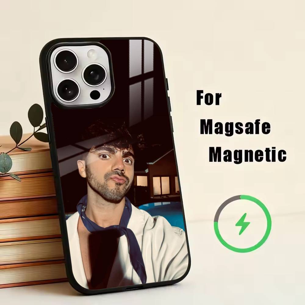 F-Fede V-Vigevani   Phone Case For iPhone17,16,15,14,13,12,11 Plus,Pro Magnetic with Magsafe Wireless Charging