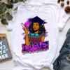 They Whispered To Her You Can'T Withstand The Storm She Whispered Back I Am The Storm Print T-Shirt Women Black Girl Magic Shir