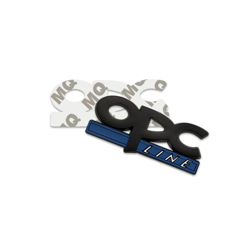 Car-Styling Metal Sticker OPC LINE Grille Emblem Badge For VAUXHALL Opel OPC Astra h g j k f Zafira a b Corsa b c d Mokkav
