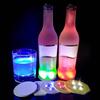 12pcs LED Luminous Coaster Colorful Decorative Cup Mat For Kitchen Home Bar