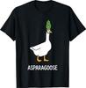 Смешная футболка для любителей гусей-спаржи Asparagoose