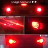 2pcs 1157 BAY15D COB LED Auto Car Tail Stop Brake Light Turn Signal Red Bulb Lamp