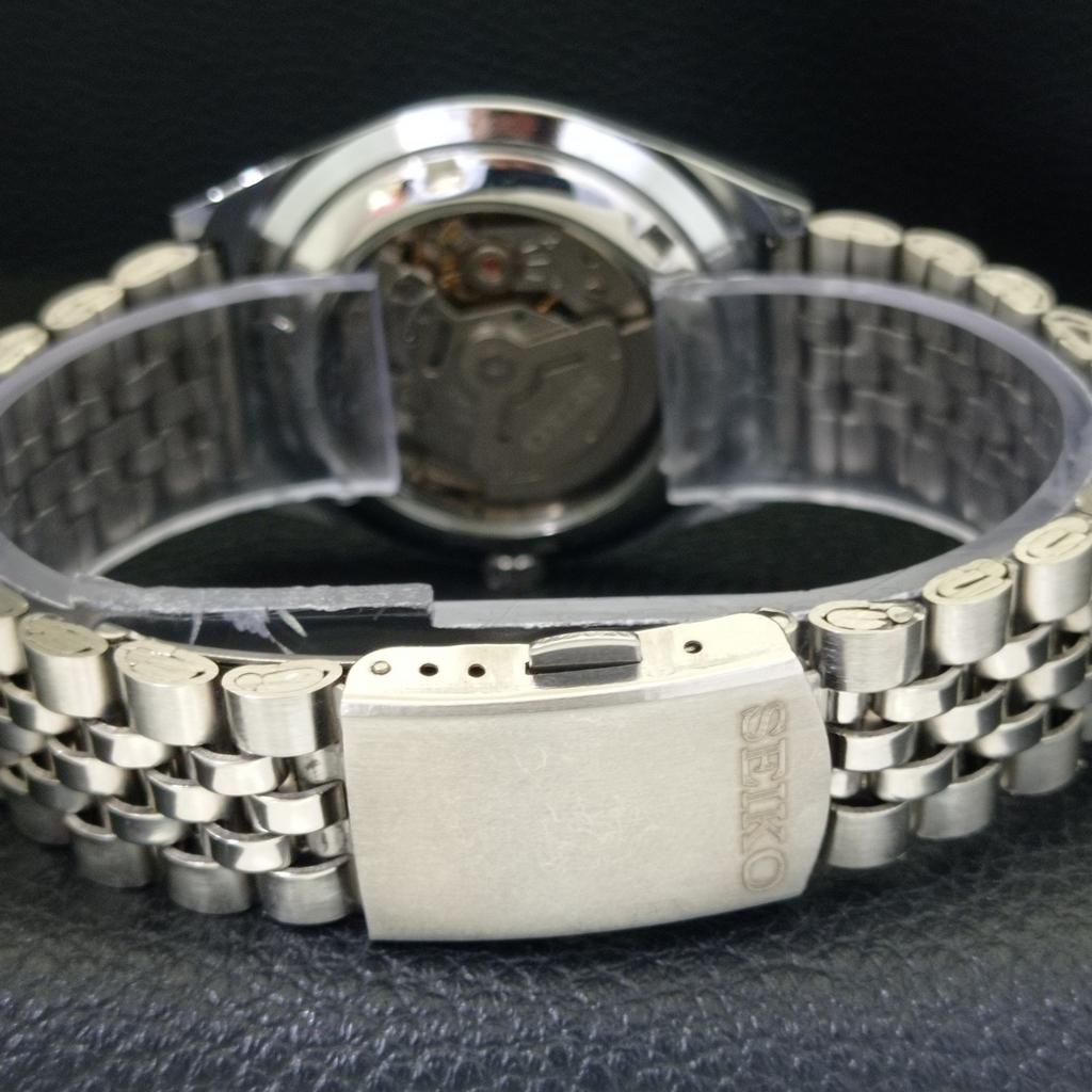 JAPAN VINTAGE REFURBISHED SEIKO 5 AUTOMATIC 6309A MENS GREEN WATCH a440881-4 Sk-a440881