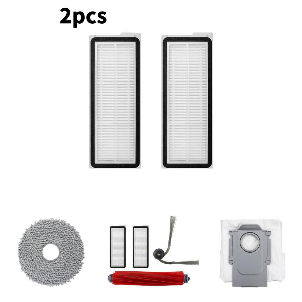 For Roborock Qv35a Qr598 Qr798 Robot Vacuum Parts Set With Main Brush Side Brushes Filters For Household Cleaning