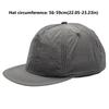 Breathable Flat-brimmed Baseball Cap Quick Dry Trucker Hat Versatile Quick Dry Hat  Sports Use