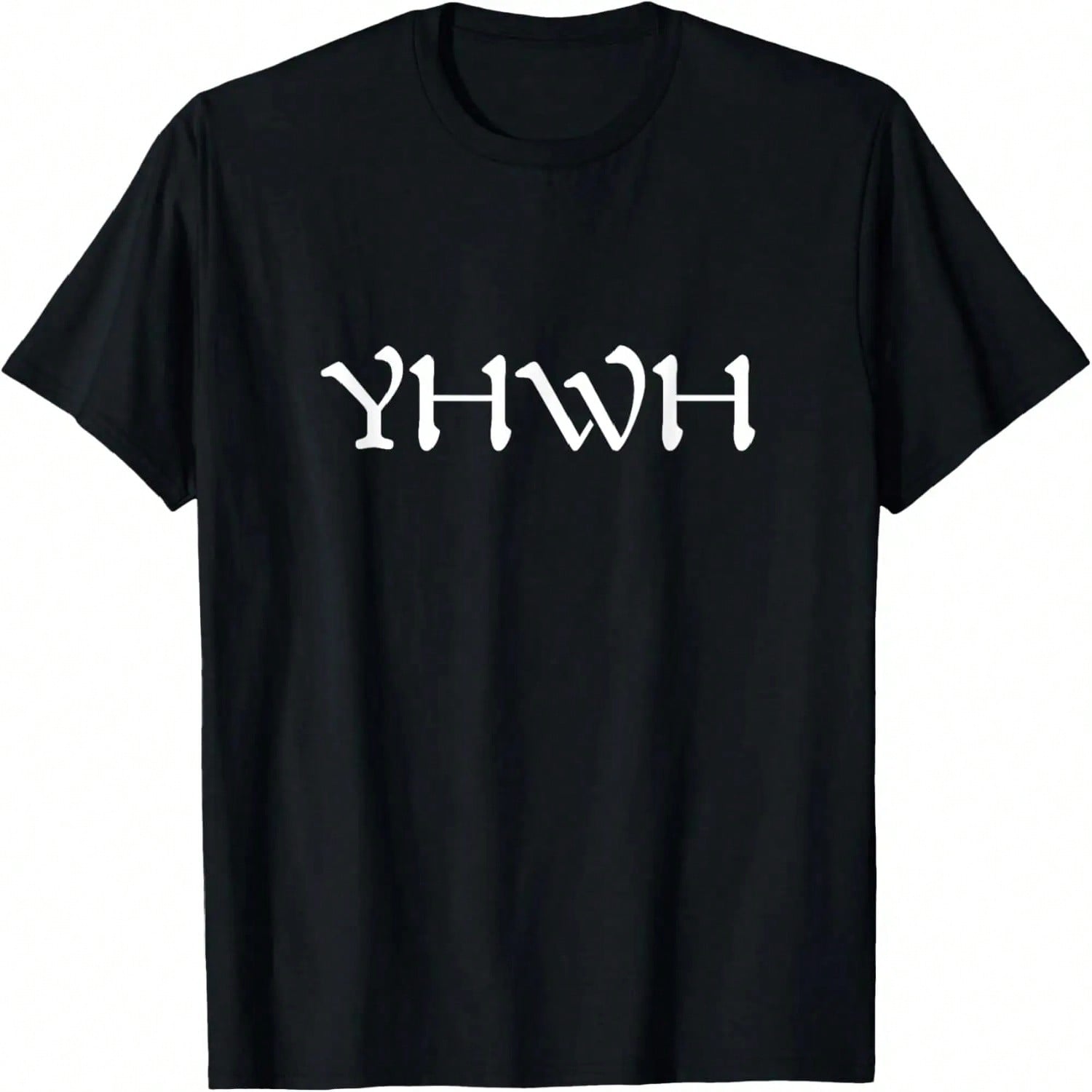 YHWH In Meaning Tetragrammaton God Yahweh Faith Based T-Shirt S разноцветный