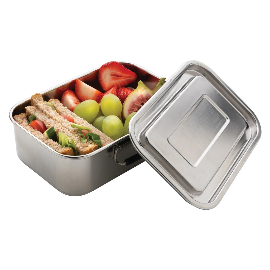 XD Collection Recycled Stainless Steel Lunch Box
