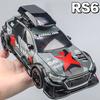 Mașină Model Aliaj Turnat Sub Presiune RS6 Racing Scară 1/24 - Articol Elegant de Colecție, Cadou Perfect pentru Iubit, Obiect de Colecție demn de Expus