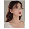 Orecchini a Cerchio Farfalla Moda Ingrosso Fascino Argento 925 Minimalista Effetto Diamante Per Donne Unisex Gioielli da Festa
