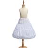 Adjustable Fishbone Support Petticoat for Girls' Lolita and Princess Dresses