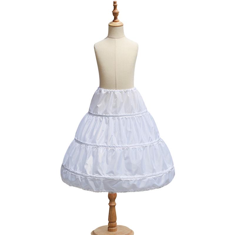 Adjustable Fishbone Support Petticoat for Girls' Lolita and Princess Dresses
