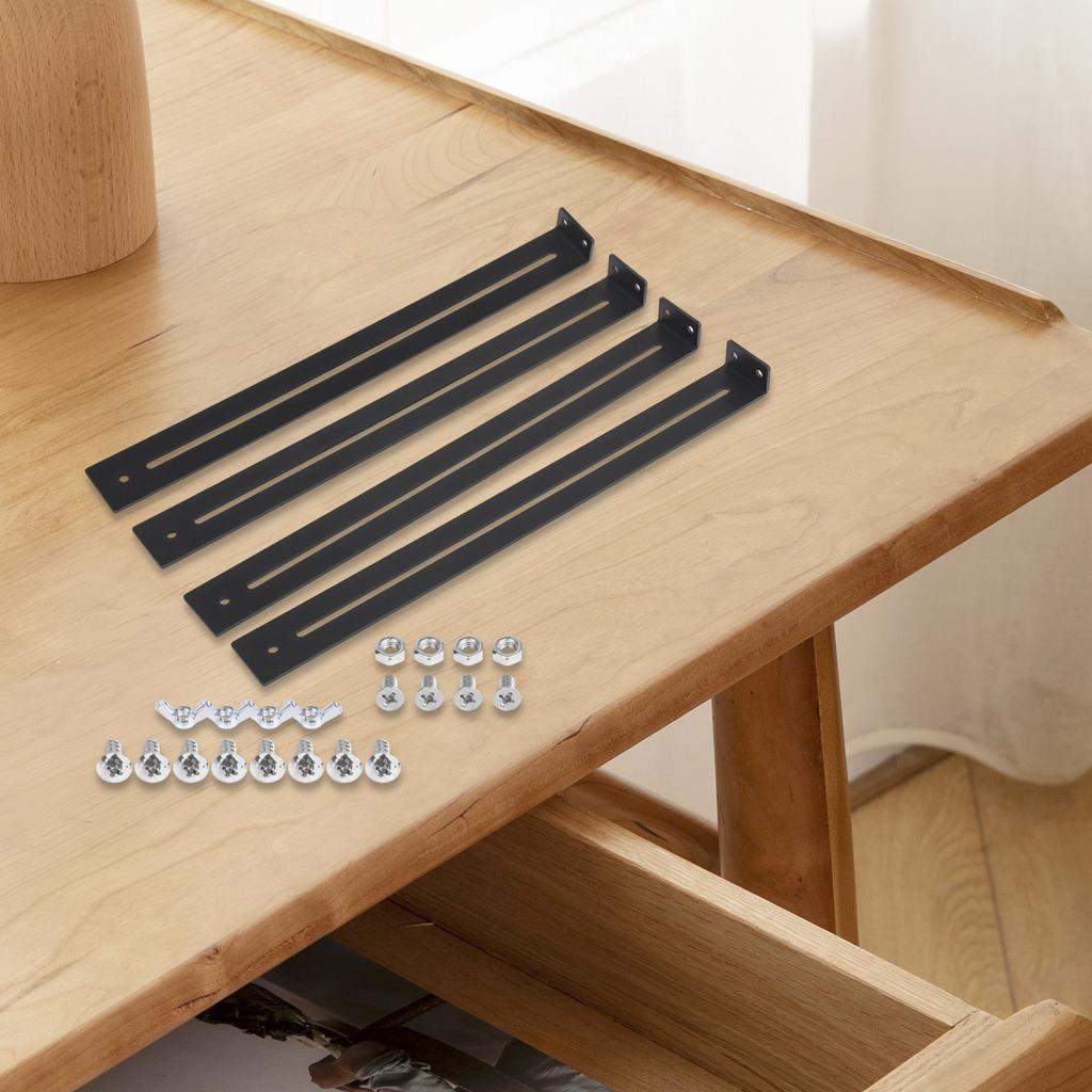 Drawer Repair Kit Furniture Reinforcement Repair Accessories Bracket for Cabinet