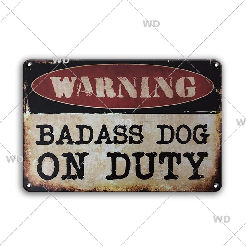Warning No Farting Slogan Vintage Metal Tin Signs Home Bar Pub Decorative Plates Danger Retro Sign Wall Stickers Art Poster
