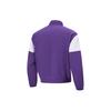 Li Ning Tischtennis Serie Color Block Reißverschluss Sport Windjacke Unisex Oberbekleidung Eisen-Blau-Lila AFDU997-2