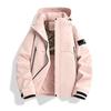 2026 Outdoor Warm Plus Size Waterproof Windproof Winter Hooded Ski Jacket with Graphene