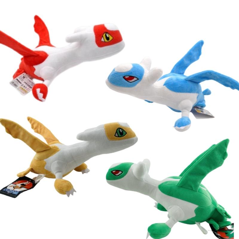 Large Shiny Rainbow-colored Latias And Latios Plushies