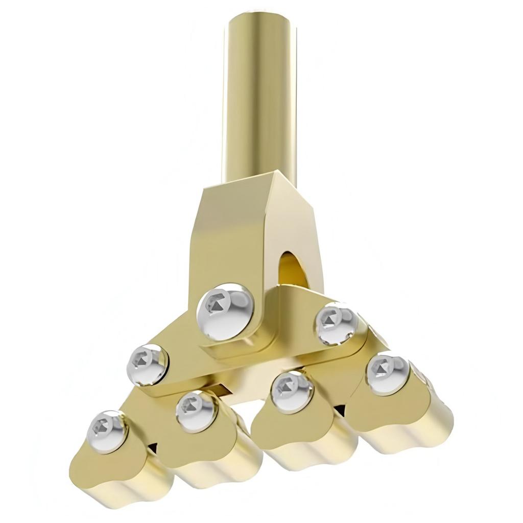 Guitar Fractal Fret Press Installation Tool Guitar Fractal Fret Press Repair Tool for Various Radius FretBoard