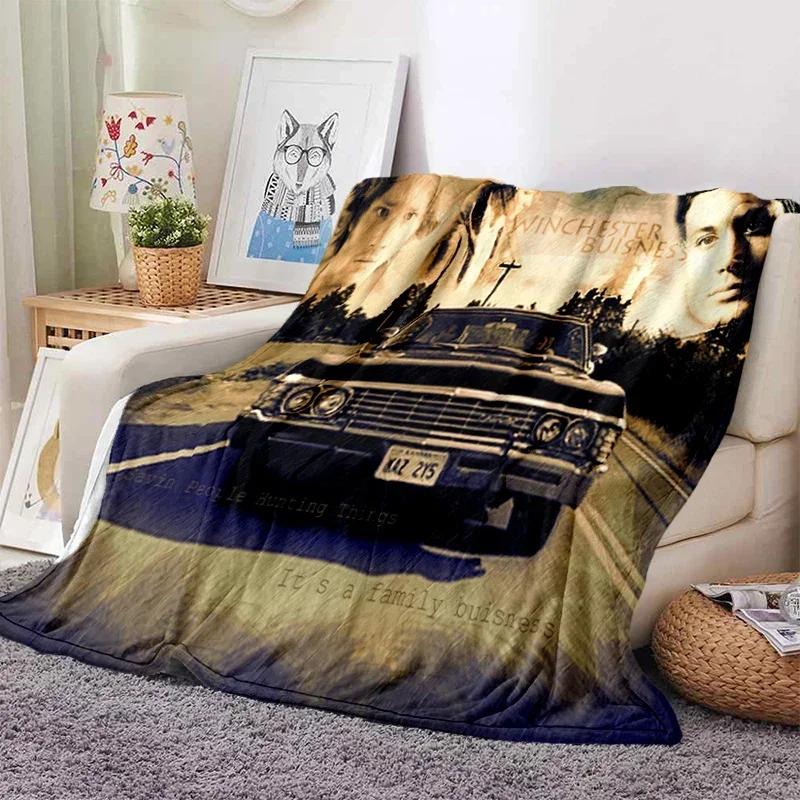 3D Print supernatural Blanket Soft Sofa Cover Throw Blanket Fleece Tapestry Lightweight Warm Bed Blankets for Bedroom Couch