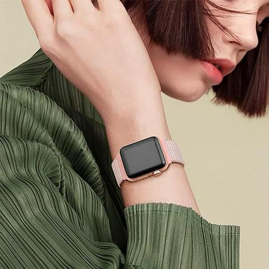 Compatible Double-Loop Nylon Watch Band for Apple Watch (iWatch987)