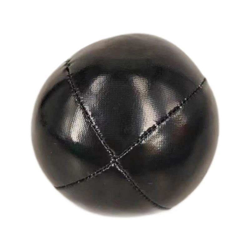 High-Grade PU Leather Juggling Ball 5.5CM - Thickened Sandbag for Outdoor Performance & Clown Acts