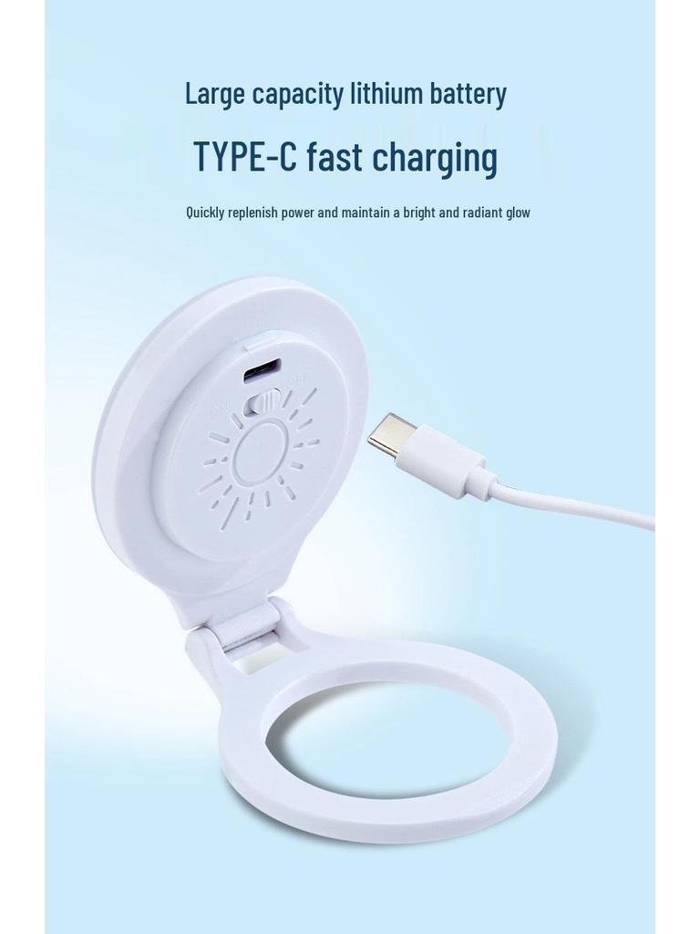Portable Magnetic Fill Light for Apple: Ideal for Mobile Photography and Live Streaming