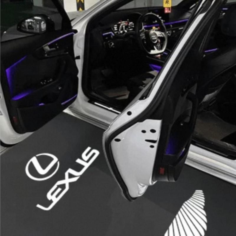 Car HD Projector Lamp LED Auto Door Welcome Light For Lexus IS250 IS200 CT200h GS300 LS430 RX450h LX570 IS300 ES RX LS IS NX CT