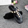 Pearl Flat Women Beach Flipflops Slippers Summer Antiskid Cozy Sandals Shoes