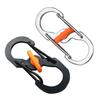 8-Shaped Outdoor Hook Buckle Snap Clip Mount Climbing Carabiner Chain Key Chain