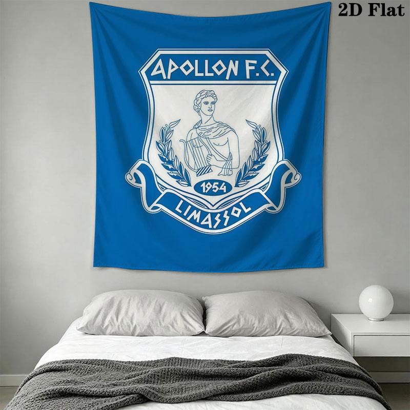 Apollon logo Wall Hanging Printed Fabric Blanket Decorative Tapestries for Bedroom Living Room Home Decor