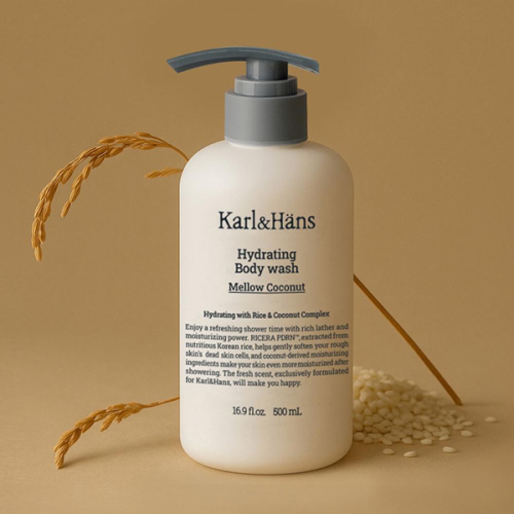 Karlnhans Hydrating Body Wash Mellow Coconut 500ml NONE