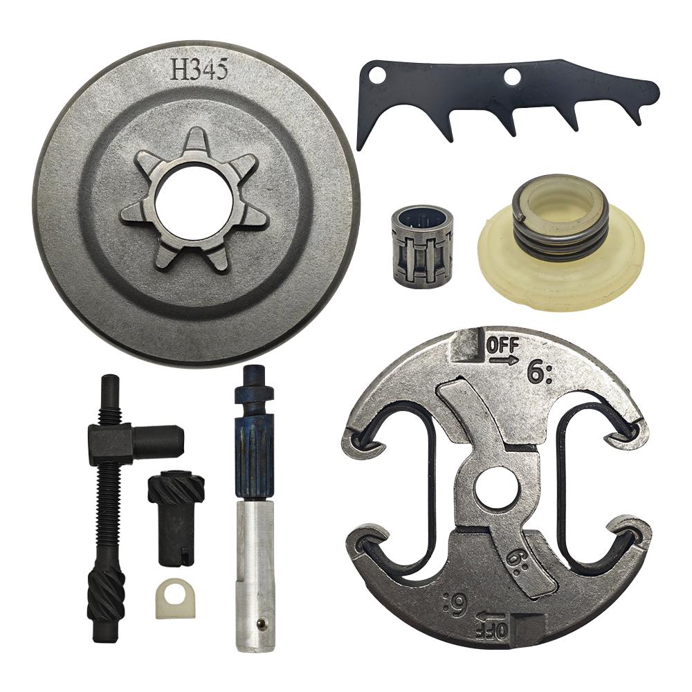 

.325 7T Clutch Drum For Husqvarna 445 450 Chain Tensioner Oil Pump Worm Gear Kit Chainsaw Spare Parts 578097901 503905901 China Mainland