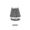 Motorcycle Conical Air Filters Universal Clamp-on Air Filter Tapered Cone Intake Modification Air Filter for Car Moto Off-road