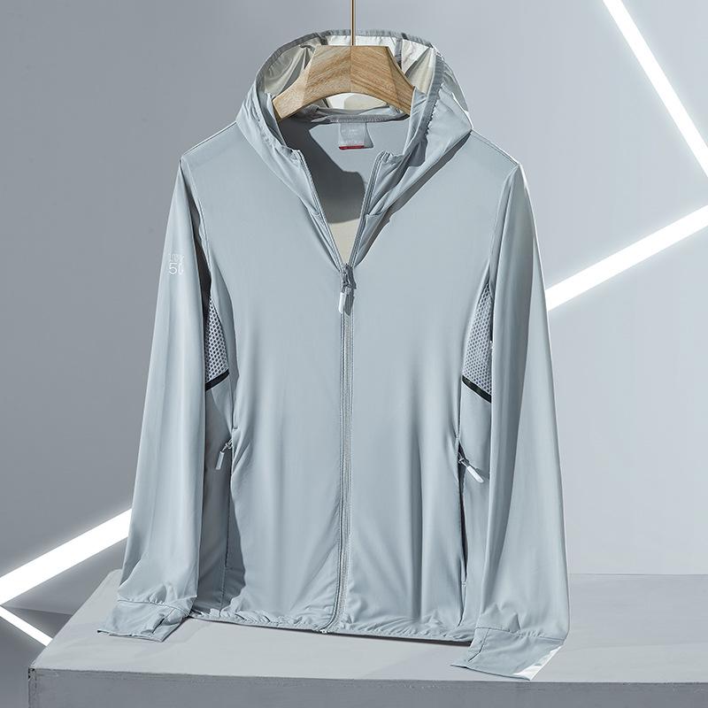 Lightweight UPF50+ Sun Protection Jacket - Breathable Ice Silk for Men & Women Summer Wear