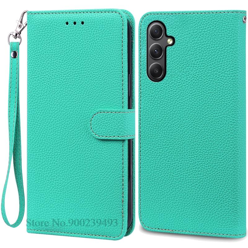 Für Samsung Galaxy M35 Hülle Leder Brieftasche Flip Handyhülle Für Samsung M35 5G Hülle Coque Fundas Für Samsung M35 SM-M356B Hülle